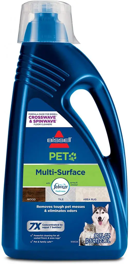Bissell multi surface pet floor cleaning formula